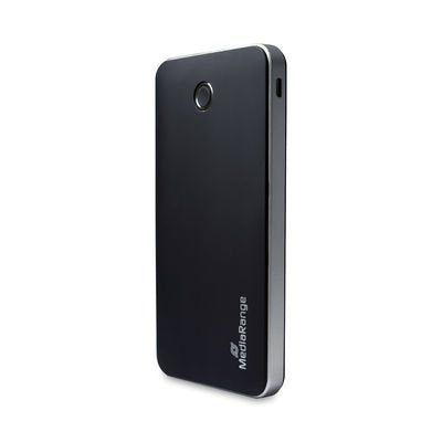 Mediarange Mr753 Batería Externa Polímero De Litio 10000 Mah Negro