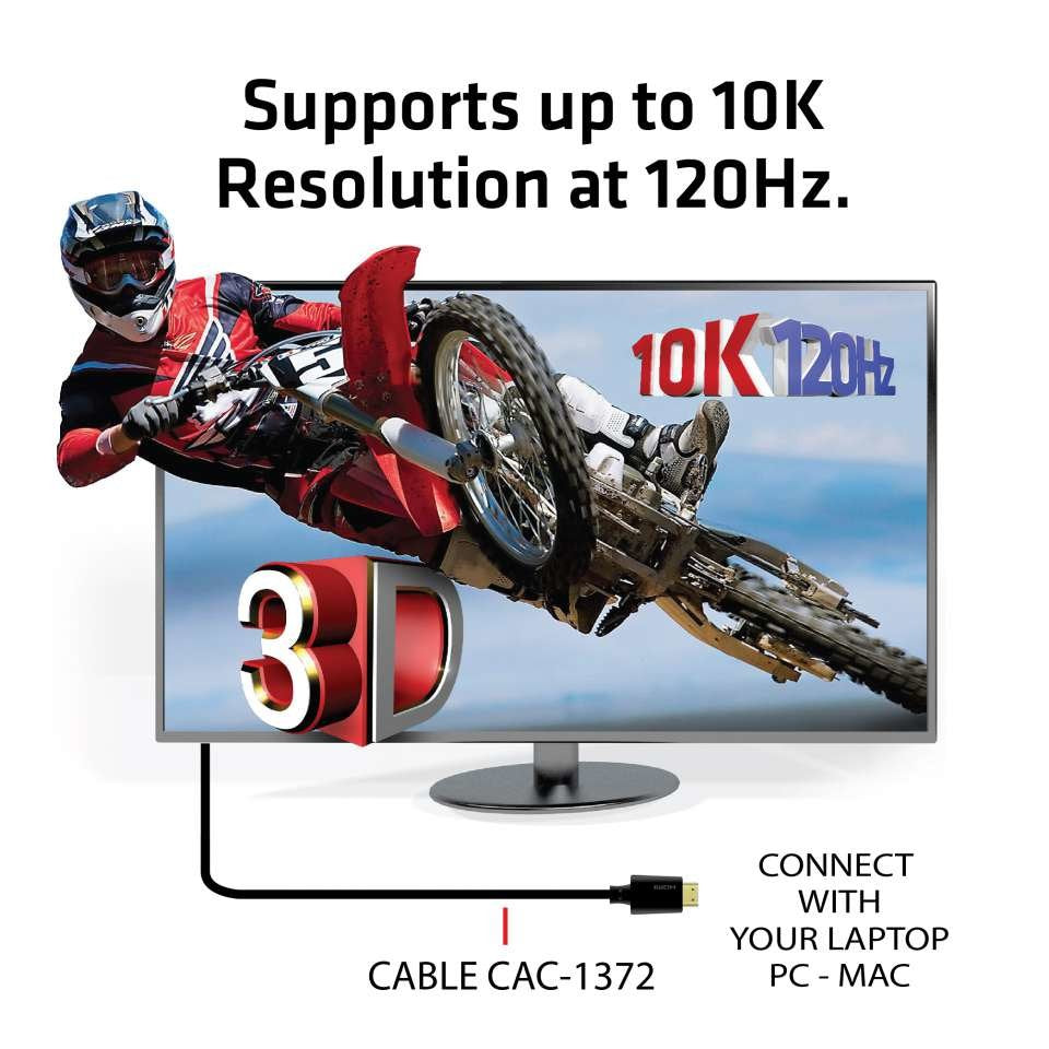 EAN 8719214471156 - CLUB3D CAC-1372 cable HDMI HDMI tipo A (Estándar) Negro imagen 5