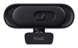 Webcam Trust Tomar 26141 Qhd 2k 2560x1440p Obturador Privacidad Color Negro
