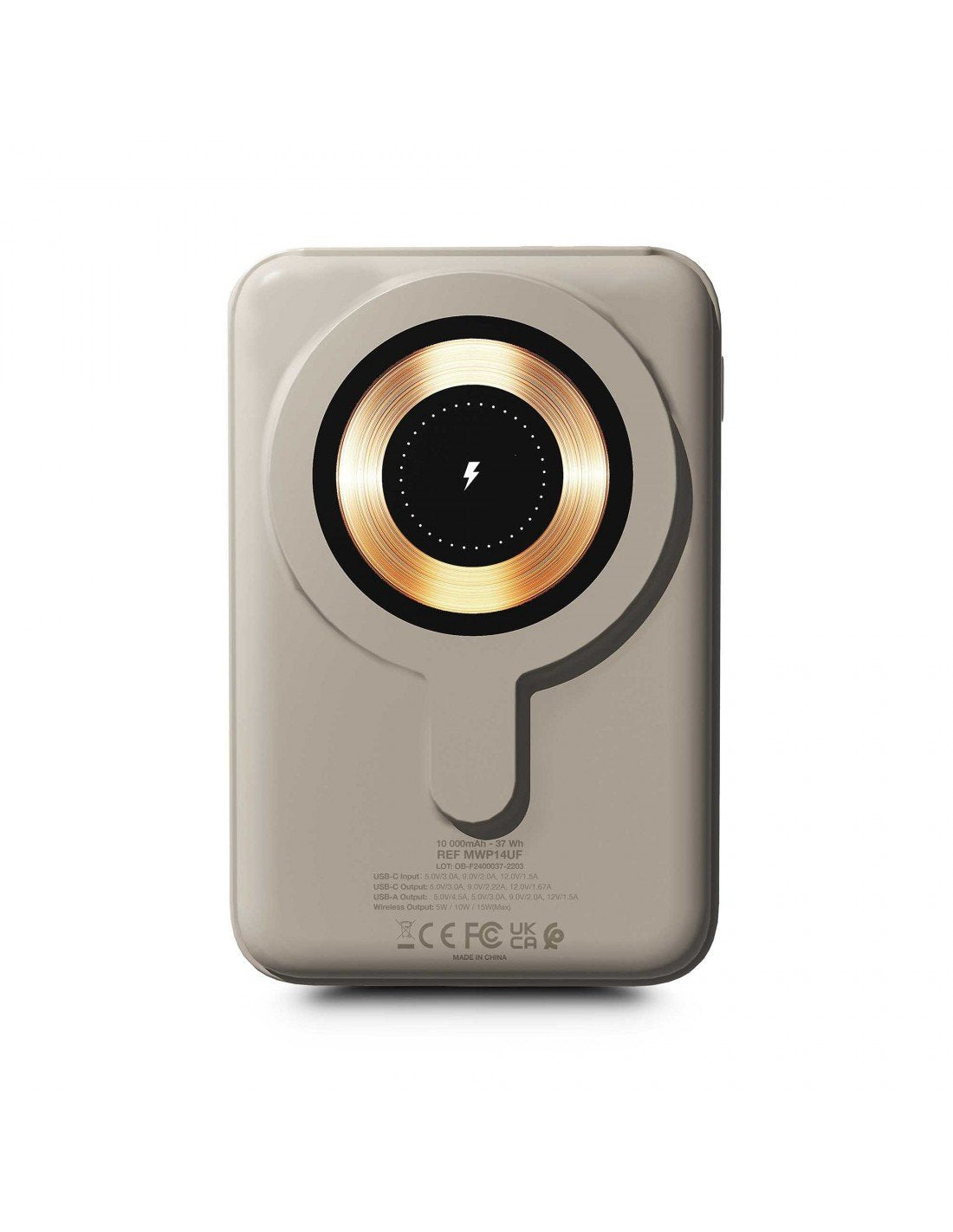 EAN 3760170885216 - Urban Factory Magnee Power 10000 mAh Cargador inalámbrico Arena imagen 7