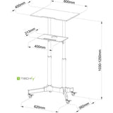 Techly Ica-Tb Tpm-1bk Soporte Para Ordenador Portátil Negro
