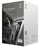 Soporte Smartphone De Gravedad Para La Rejilla De Ventilación Baseus Suyl-01 (Negro)