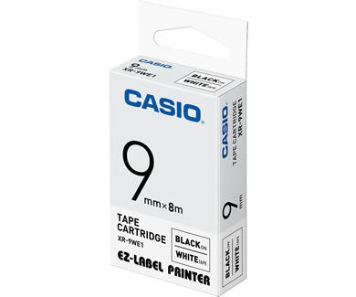 EAN 4971850117384 - Casio XR-9WE1 cinta para impresora de etiquetas imagen 1