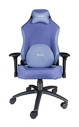 Talius Silla Panther Gaming Negra/Azul, 3d, Butterfly, Base Metal, Ruedas 60mm, Gas Clase 4
