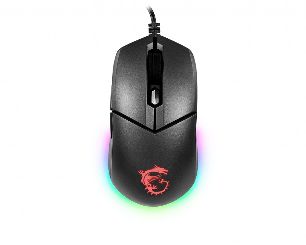 Raton Msi Clutch Gm11 Gaming Negro Usb