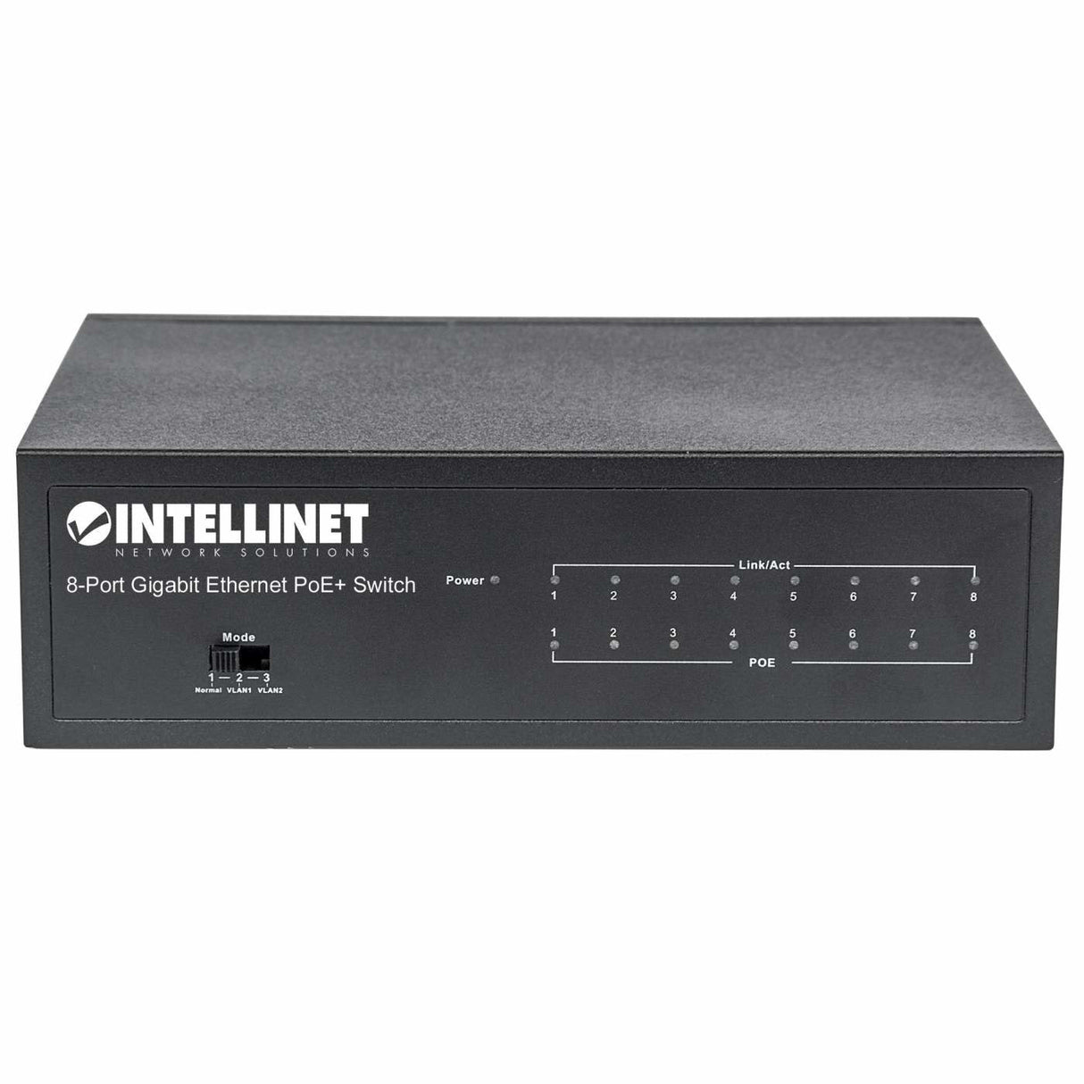 EAN 0766623561204 - Intellinet 561204 switch Gestionado Gigabit Ethernet (10/100/1000) Energía sobre Ethernet (PoE) Negro imagen 4
