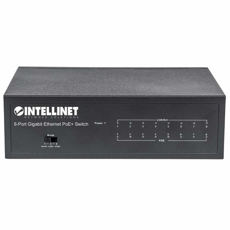 EAN 0766623561204 - Intellinet 561204 switch Gestionado Gigabit Ethernet (10/100/1000) Energía sobre Ethernet (PoE) Negro imagen 4