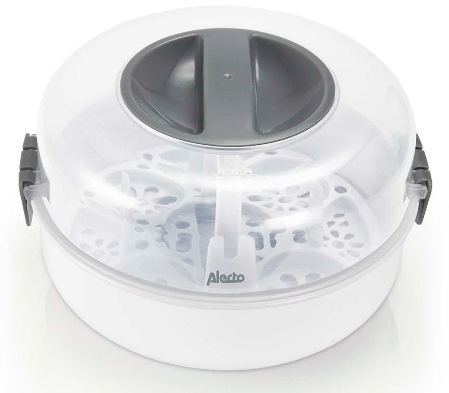 Alecto Bw-04 Mikrowellen Flaschensterilisator Weiss