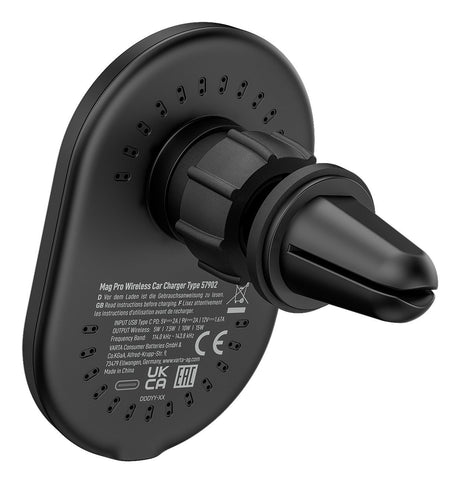 EAN 4008496066117 - Varta Mag Pro Wireless Car Charger Smartphone Campo magnético terrestre Auto imagen 4
