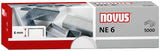 EAN 4009729003725 - Novus NE 6 Paquete de grapas 5000 grapas imagen 1