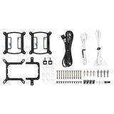 Thermaltake Th420 V2 Ultra Argb Sync All-In-One Liquid Cooler Snow Edition, Blanco