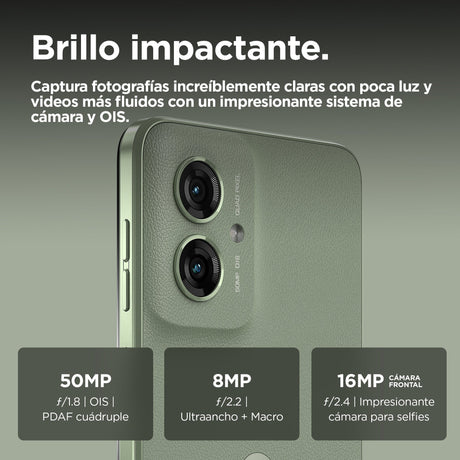 EAN 0840023274831 - Motorola moto g55 5G 16,5 cm (6.49") SIM doble Android 14 USB Tipo C 8 GB 256 GB 5000 mAh Verde imagen 6