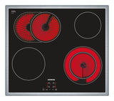 Siemens Et645hn17e Iq300, Hob Solticiente Sobre Negro/Plata Et645hn17e