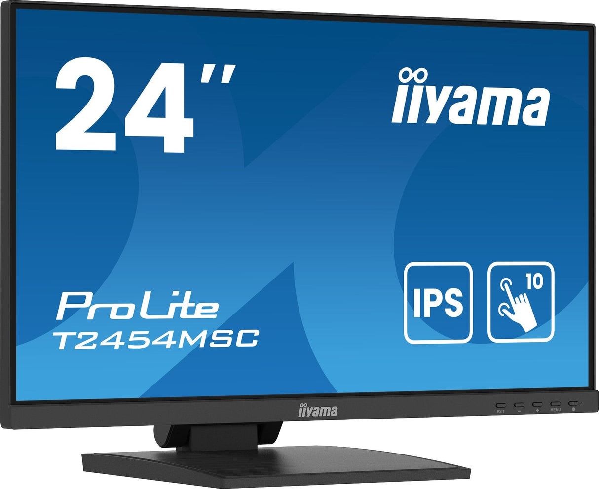 Monitor  Iiyama 23,8" T2454msc-B2ag 16:9 M-Touch Hdmi+Usb