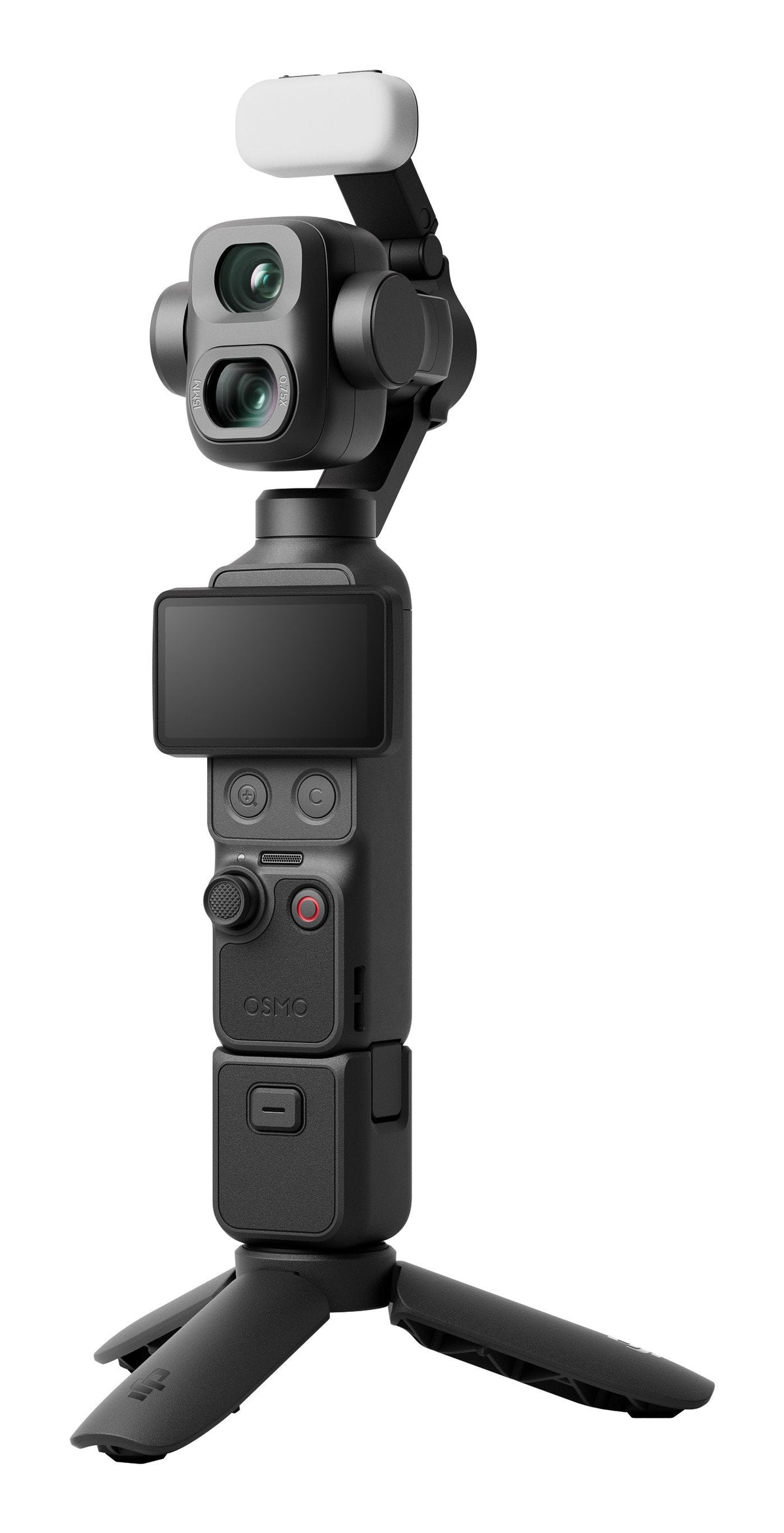 Cámara Deportiva Dji Osmo Pocket 4p Vlog Combo 4k 240fps Autonomía 210 Min Cmos 1" Active Track 8.0 Estabilización Mecánica 3 Ejes Negro