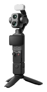 Cámara Deportiva Dji Osmo Pocket 4p Vlog Combo 4k 240fps Autonomía 210 Min Cmos 1" Active Track 8.0 Estabilización Mecánica 3 Ejes Negro
