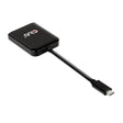 EAN 0841615102150 - CLUB3D CSV-1555 adaptador de cable de vídeo 1,5 m USB Tipo C 2 x DisplayPort Negro imagen 1