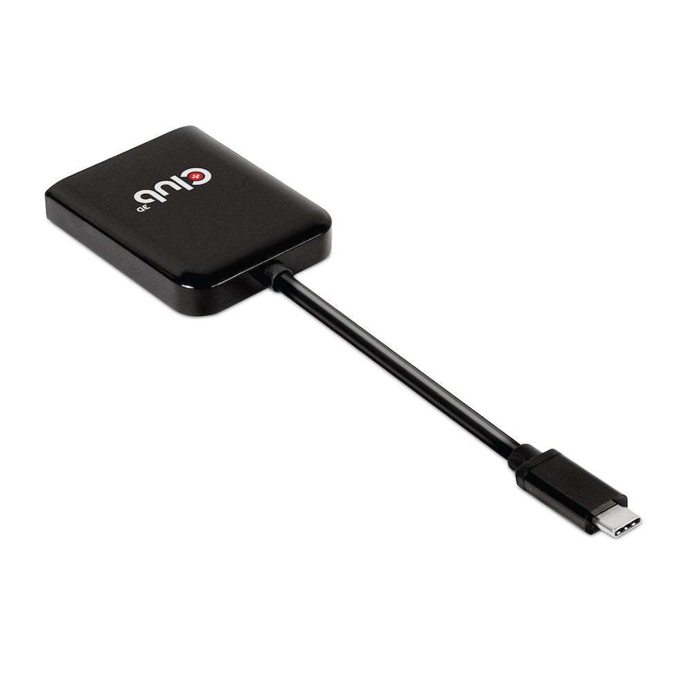 EAN 0841615102150 - CLUB3D CSV-1555 adaptador de cable de vídeo 1,5 m USB Tipo C 2 x DisplayPort Negro imagen 1