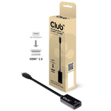 EAN 0841615101054 - CLUB3D CAC-1180 adaptador de cable de vídeo Negro imagen 2
