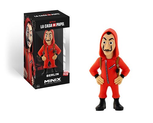 Figura Minix Berlin La Casa De Papel 12cm