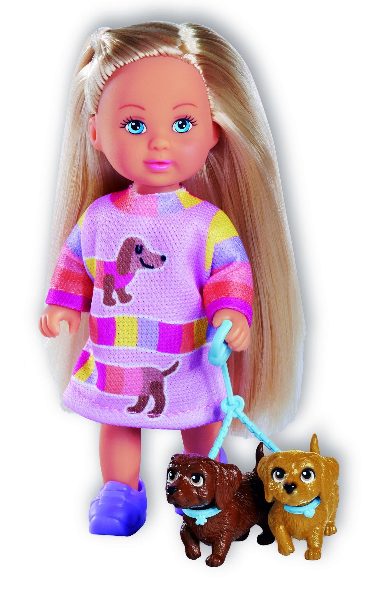 Lalka Evi Love Z Pieskami Na Spacerze