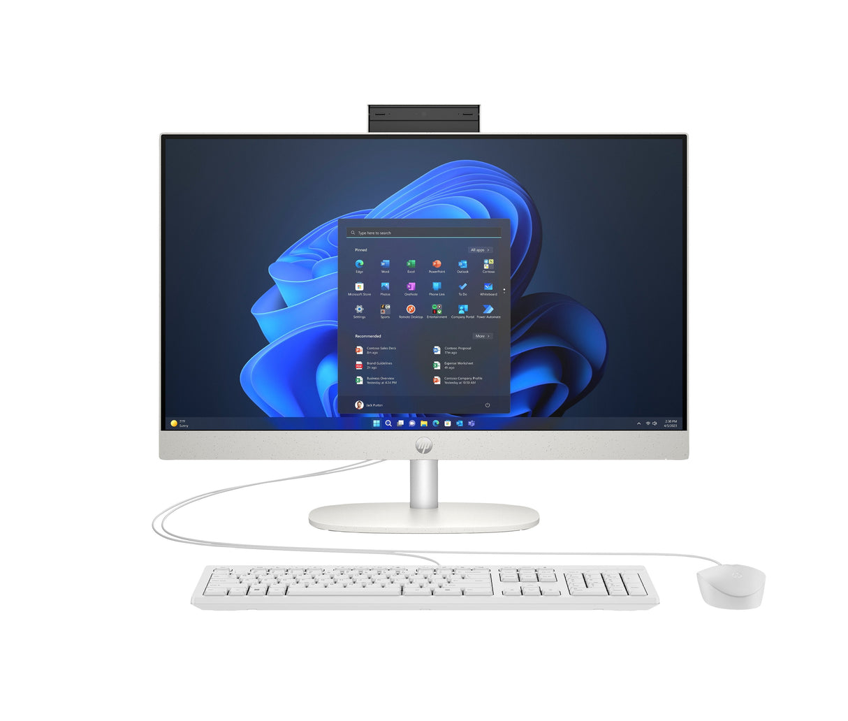 Hp Proone 240 G10 Intel® Core I5-1335u 23.8" 8gb 256gb Ssd Windows 11 Pro Blanco