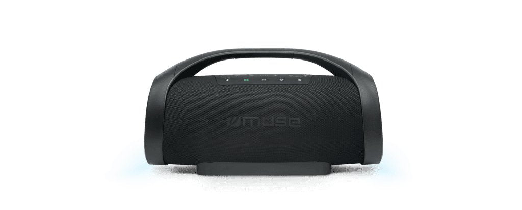 Altavoz  Muse  Portátil Bluetooth A Prueba De Salpicaduras, Negro