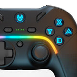 Mando Gamepad Krom Gamming Kayros Argb Pc Switch Android Ios