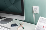 EAN 4016032362418 - Digitus DN-93831 placa de pared y cubierta de interruptor Blanco imagen 2