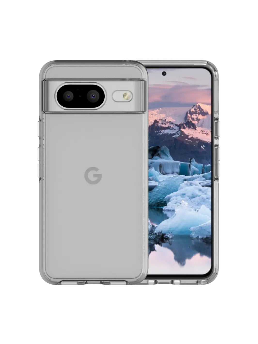 Dbramante1928 Iceland Ultra Carcasa Trasera Para Teléfono Móvil Compatibilidad Con Magsafe D3o Plástico Transparente Para Google Pixel 8