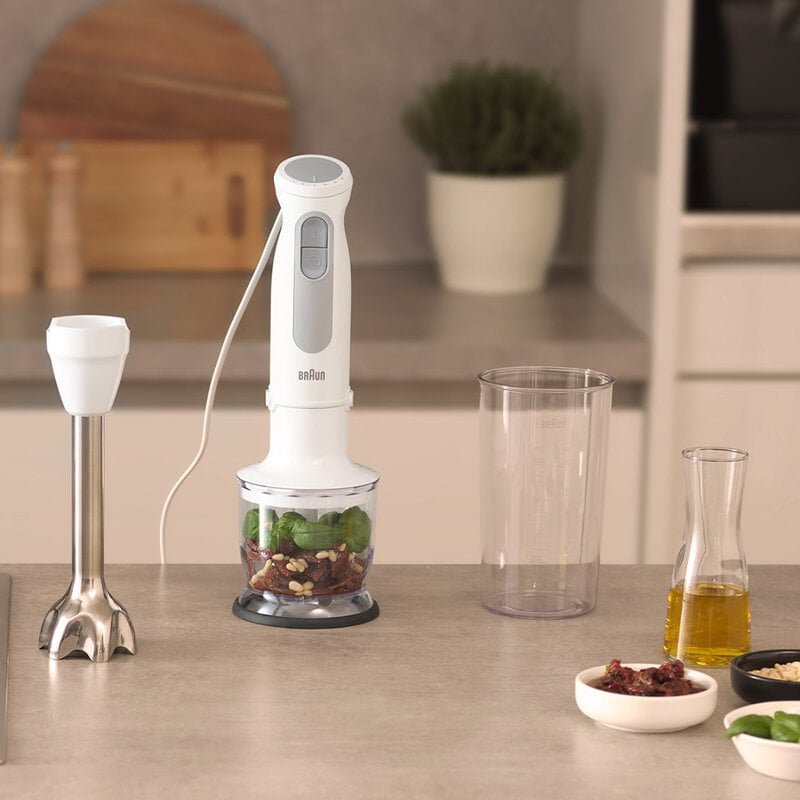 Braun Mq50201m Stabmixer Multiquick 5, Blanco
