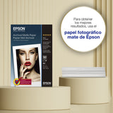 EAN 0010343830073 - Epson Archival, DIN A4, 192 g/m² Blanco imagen 3