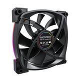 EAN 4710562747287 - Montech AX140 PWM Carcasa del ordenador Ventilador 14 cm Negro 1 pieza(s) imagen 4