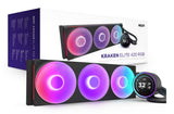 Refrigerador Liquido Cpu Nzxt Kraken Elite 420 Rgb V2 (Negro)