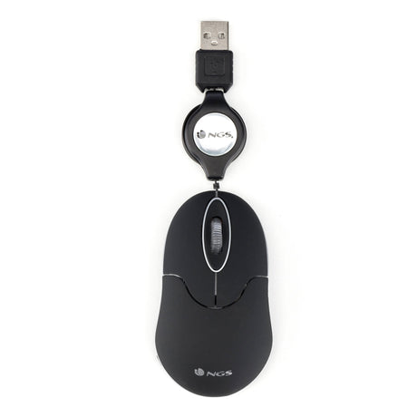 EAN 8435430606461 - NGS SIN ratón Viajes Ambidextro USB tipo A Óptico 1000 DPI imagen 1