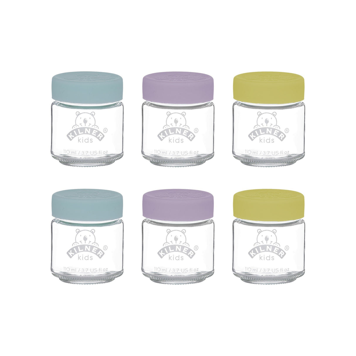 EAN 5010853253732 - Kilner 65025016 recipiente de almacenar comida Alrededor Jarra 0,11 L Multicolor, Transparente 6 pieza(s) imagen 1