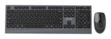 Gembird Dual-Mode Slim Wireless Desktop Set 2.4g+Bt Us Layout