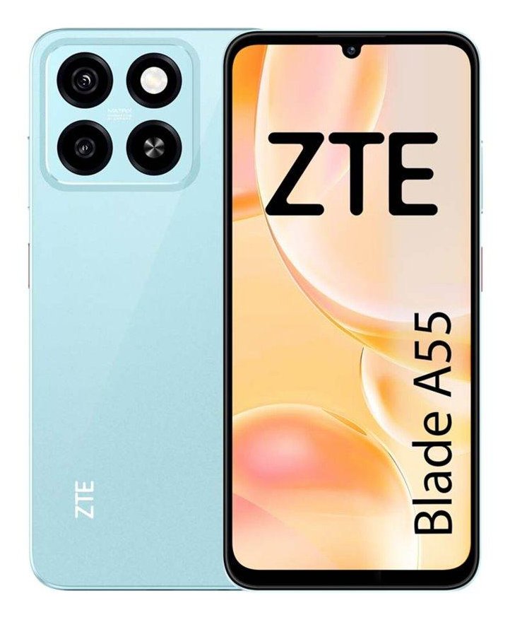 EAN 6902176121166 - ZTE Blade A55 17,1 cm (6.75") SIM doble Android 14 4G USB Tipo C 4 GB 128 GB 5000 mAh Azul imagen 1
