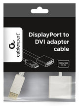Gembird Adaptador Displayport A Hdmi M/H 0.10m Blanco  A-Dpm-Hdmif-002-W