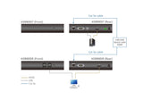 Aten Receptor Kvm Por Ip Hdmi Single Display Usb Formato Compacto