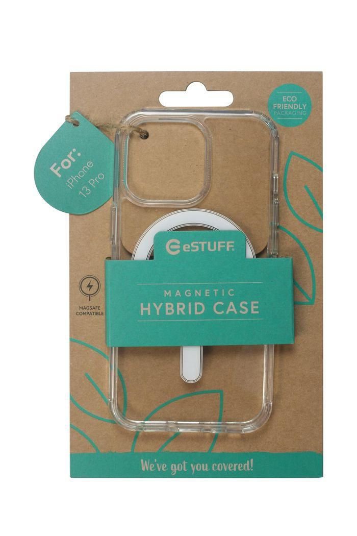 Estuff Magnetic Hybrid Clear Case For Iphone 13 Pro Funda Para Smartphone 15,5 Cm [6.1] Transparente