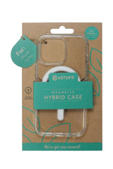 Estuff Magnetic Hybrid Clear Case For Iphone 13 Pro Funda Para Smartphone 15,5 Cm [6.1] Transparente