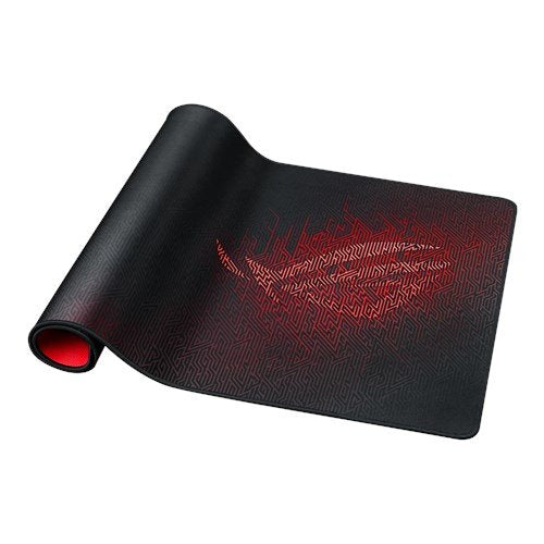 Alfombrilla De Ratón Para Juegos Asus Rog (Negro Rojo 4712900845655