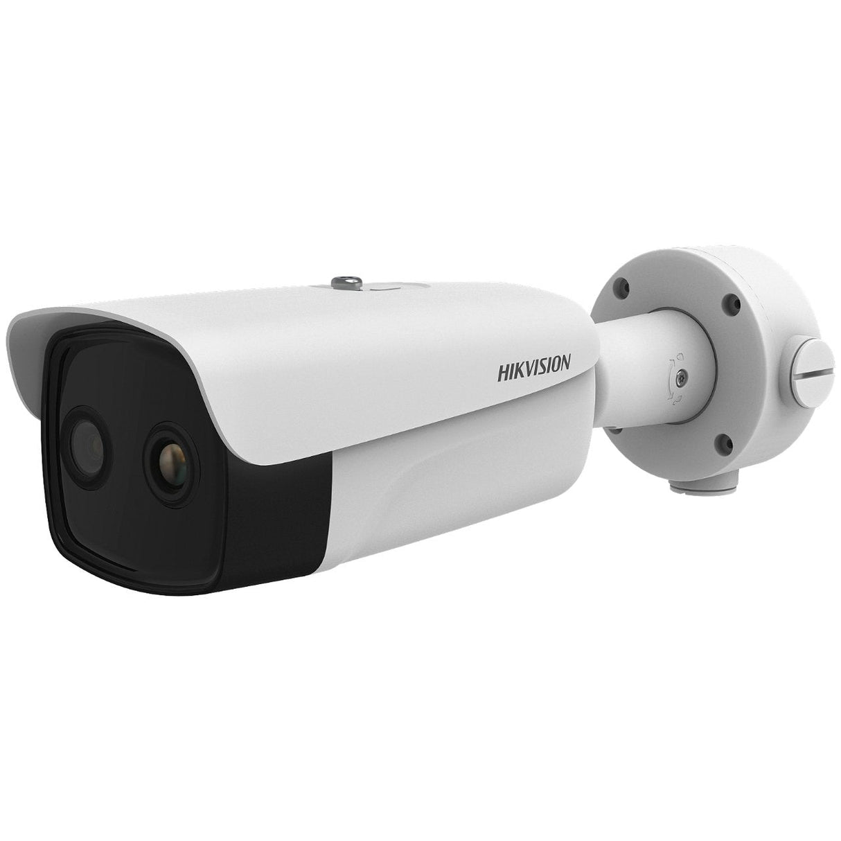 Cámara Bullet Ip Biespectro Térmica Y Óptica 384×288 25mm 12mm Wdr 120db E/S Alarma Audio Mic Anticorrosión Hikvision