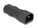 Delock 80467 Adaptador De Poder Iec 60320 - C14 A C13, Macho / Hembra, 10 A, Recto