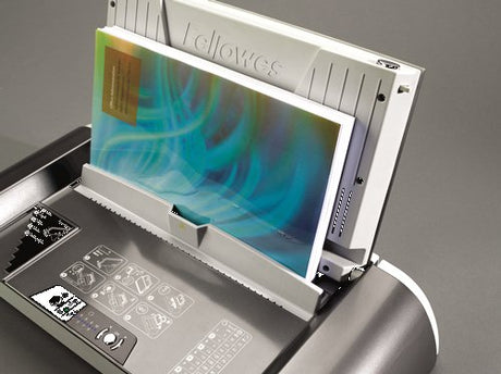 EAN 0043859570034 - Fellowes Helios 30 máquina de encuadernación térmica 300 hojas 180 s Grafito imagen 4