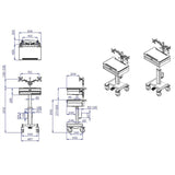 Tv + Pc Mobile Computing  Workstation