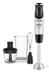 Tefal Blender Quickchef 3-In-1 Hb656838 Batidora De Mano, 1000 W, Número De Velocidades 20, Modo Turbo, Picadora, Negro