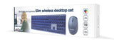 EAN 8716309125031 - Gembird KBS-ECLIPSE-M500-ES teclado Ratón incluido Universal USB + Bluetooth QWERTY Inglés Negro imagen 9