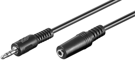 EAN 4040849500909 - Goobay 50090 cable de audio 5 m 3,5mm Negro imagen 1